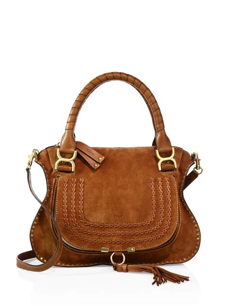 chloe marcie softy brown|chloe marcie purses.